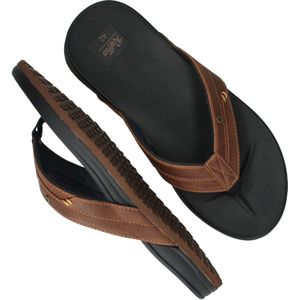 Raffas Slippers - Heren - Cognac - Maat:40
