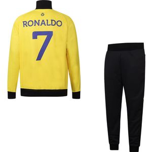 Al-Nassr Trainingspak Ronaldo Thuis - Kind en Volwassenen-140