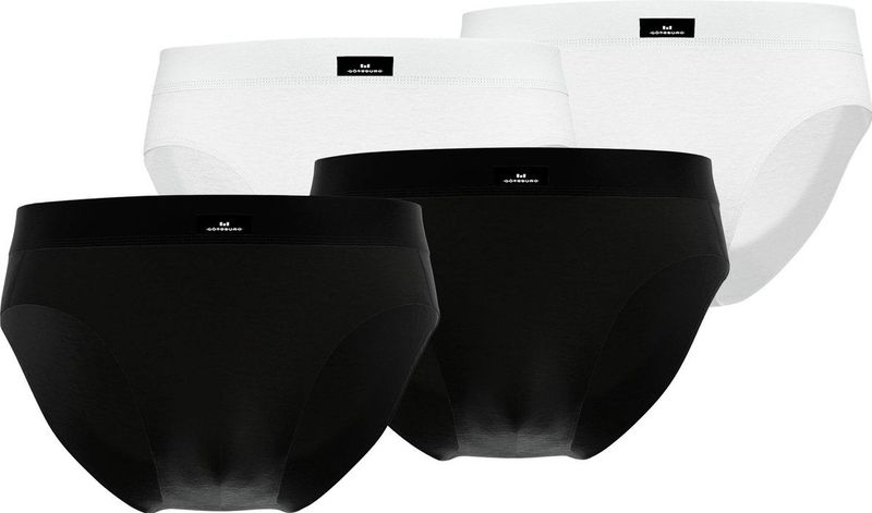 GÖTZBURG - Slip - Verpakking van 4 - Effen - Heren