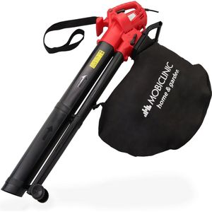 Mobiclinic® Mobiclean - Bladblazer - Stofzuiger - Bladvergruizer - 3000W - 6 Snelheden - 3 in 1 - Lichtgewicht - 35L - Snelheid van het blazen 270 km/u - Voor de tuin - 220V - Schouderband