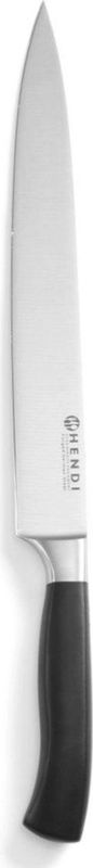 Hendi Trancheermes - Profi Line - Vlijmscherp - Corrosiebestendig - 380 mm - Zwart