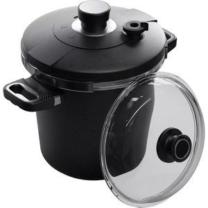 AMT Gastroguss snelkookpan 24 cm - 24 cm hoog - inductie