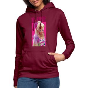 Barbie Portret Karakter Jaren 80 Vrouwen Hoodie