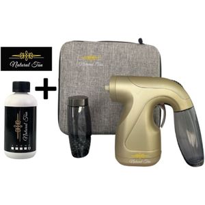 Natural Tan - Spray Tan Machine - Starterspakket Cordless Tan Handy Goud - 250 ml Fast Tan