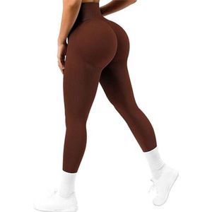Sportshorts voor dames - Naadloze push-up leggings met hoge taille voor hardlopen en fitness