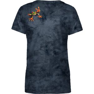 Ladies T-shirt Shoulder Frog S