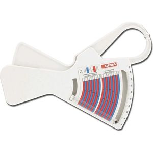 Gima Huidplooimeter – Vetplooimeter met Analysekaart – Kunststof
