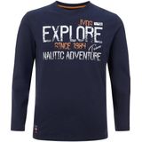 Jan Vanderstorm - ELION - Shirt - Donkerblauw - Lange Mouwen