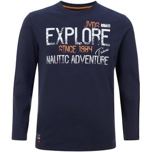 Jan Vanderstorm - ELION - Shirt - Donkerblauw - Lange Mouwen