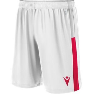 Macron - Skara - Short - Wit - Rood