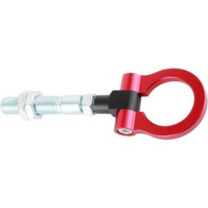 Car Racing Towbar Heavy Tow Bar Red Folding Ring Racing Car Installation Compatible with Veloster 2012‑2017 Towbar (Red)