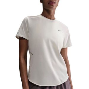 Nike - Swift Dri-FIT - Hardlooptop - Wit - Korte Mouwen