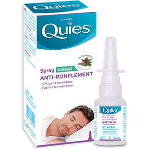 Quies Tegen Snurken Den-eucalyptus Neusspray 15ml