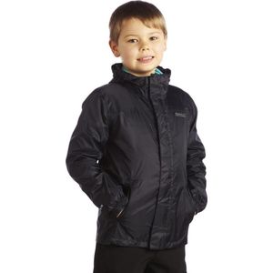 Regatta Kids Pack-It - Regenjas - Kinderen - 104 - Zwart