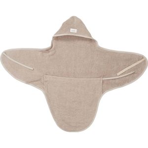 Koeka newborn baby omslagdoek Dijon Daily - taupe