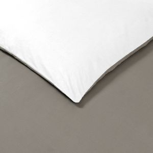 Dekbedovertrek - Effen - Katoen - Grijs