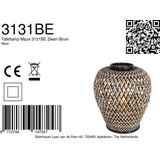 Steinhauer tafellamp Maze - naturel - - 3131BE