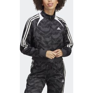 adidas Sportswear Tiro Suit Up Lifestyle Sportjack - Dames - Grijs- 2XS