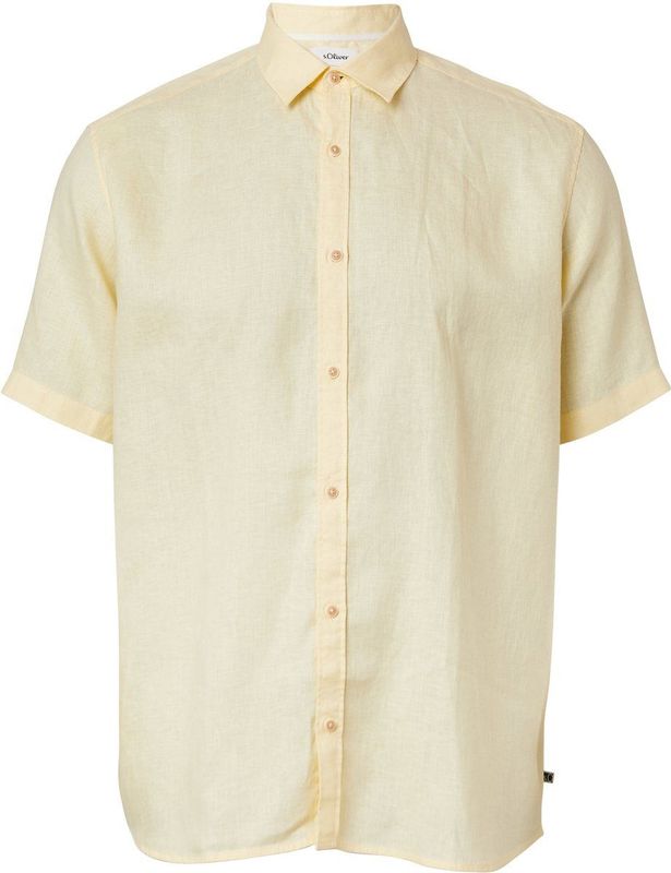s.Oliver - Hemd - Linnen - Normale Pasvorm