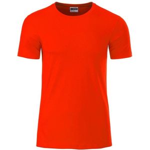 James and Nicholson - Heren Standaard T-Shirt (Fel Rood)