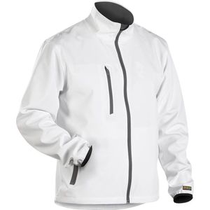 Blaklader Light Softshell Jack 4952-2518 - Wit/Grijs - L