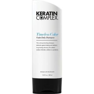 Keratin Complex Timeless Color Fade-Defy Shampoo - 400 ml - vrouwen - Voor Fijn en slap haar/Pluizig haar/Verzwakt en breekbaar haar