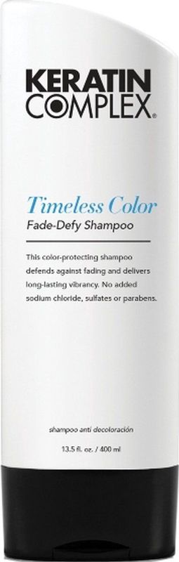 Keratin Complex - Timeless Color Fade-Defy Shampoo - 400 ml - Normale Shampoo - Voor Gekleurd Haar