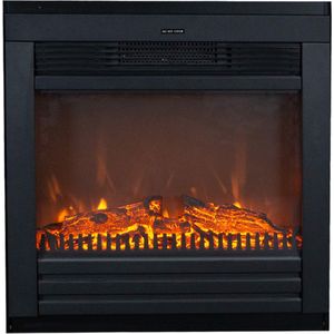 Xaralyn Lucius - elektrische LED inbouwhaard - met verwarming - 1400 Watt - incl. afstandsbediening