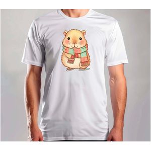 Jolly Capy - T Shirt - MerryChristmas - ChristmasVibes - Funny - Sarcasm - VrolijkKerstfeest - Kerstmis - Grappig - Sarcasme - Capybara - Capy