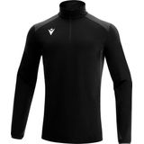 Macron Iolite Ziptop Heren - Zwart / Antraciet | Maat: 3XL