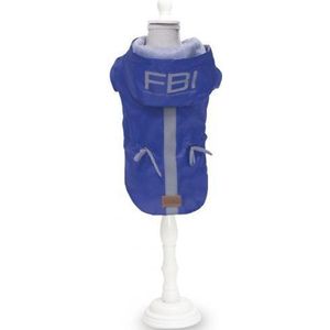 Croci - Hondenjas Regenjas - Vancouver FBI waterproof Blauw - 50 cm