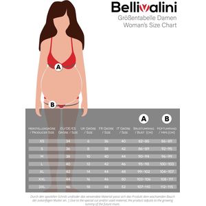 Bellivalini Dames Positie - Shirt Met Borstvoedingsfunctie – Wit/blauwe bloemen – S - BLV-BLV50-123-BL