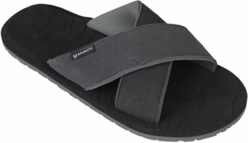Brunotti - Capu Mannu Cross - Slipper - Black - EVA Materiaal