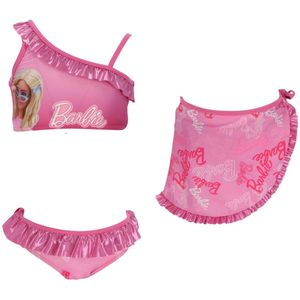 Barbie Bikini + Sarong - Maat 7/8 Jaar
