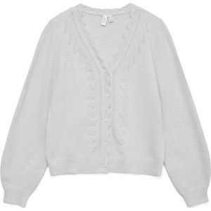 Vmlya - Gebreid Vest - V-Hals - Lange Mouwen - Regular Fit