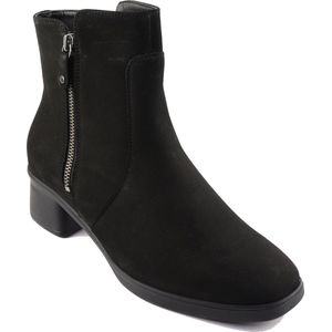 Hartjes - Blues 1902 - Enkellaars - Zwart - Nubuckleer