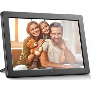 Fubzz Digitale fotolijst - 8 Inch - HD display - Met Afstandsbediening - IPS Scherm - Kalender Functie - Automatisch Aan Uit - Cadeau Voor Familie