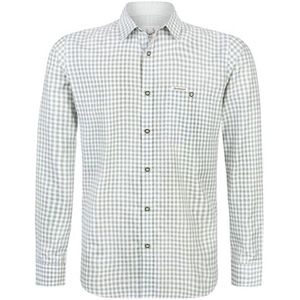 Heren Trachtenhemd in Ruitlook - Comfort Fit Overhemd