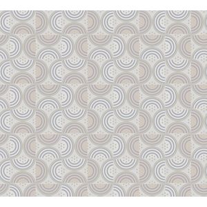 Architects Paper - Art of Eden - Vliesbehang - Crème Blauw Oranje Groen