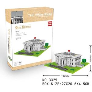 Gift Series 3329 - The White House - kleine blokjes - bouwpakket