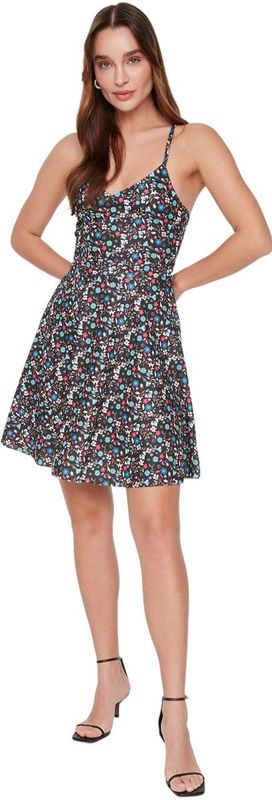 Trendyol Gele Jurk Met Bandjes