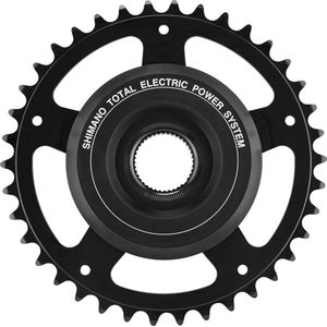 Shimano Kettingblad Fc-e6000 / Fc-e6010 38t Staal Zwart