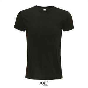 SOL'S - Epic T-shirt dames - Zwart - 100% Biologisch katoen - 4XL
