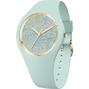 Ice Watch ICE glitter - Quiet tide 022571 Horloge - Siliconen - Blauw - Ø 34 mm