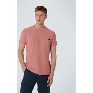 No Excess Mannen Ronde Hals T-Shirt Koraal S