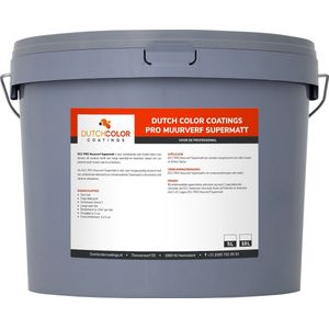 DCC PRO Muurverf Supermatt - 5L - RAL 9001 | Crèmewit