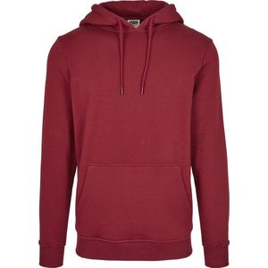 Heren - Mannen - Mode - Modern - Menswear - Mannenmode - Dikke kwaliteit - 100% Katoen - Organic - Basic - Hoody - Hoodie burgundy