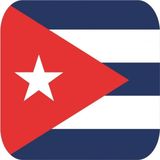 15x Bierviltjes Cubaanse vlag vierkant - Cuba feestartikelen - Landen decoratie