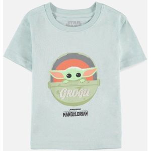 Star Wars - The Mandalorian - Grogu Kinder T-shirt - Kids 158/164 - Blauw