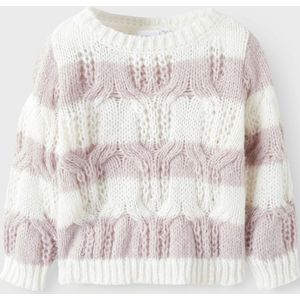 Name It - Nmfnibo Ls Knit - Gebreide Trui - Mauve